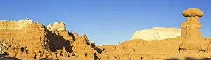 Rock Formations In Utah Prints: Rock formations in the evening light