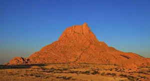 Spitzkoppe Rock Formations Prints: Rock formations in the evening light around the Spitzkoppe
