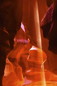 Antelope Canyon Rock Formations Prints: Rock formations, interior view