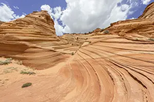 Eroded Sandstone Rock Formation Prints: Rock formations of the Teepees