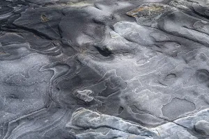 Finnmark County Landscapes Prints: Rock structures, Soroya
