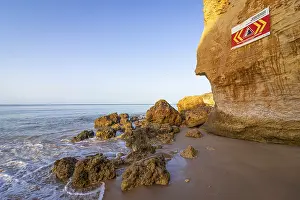 Unstable Cliffs Portugal Prints: ROCKFALL UNSTABLE CLIFFS