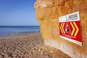 Steep Cliff Line Europe Prints: ROCKFALL UNSTABLE CLIFFS