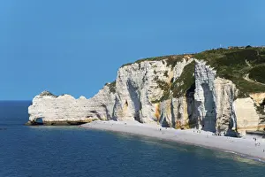 English Channel Views Prints: Rocky coast, cliffs, chalk cliffs