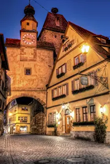 UNESCO World Heritage Site In Bavaria Prints: The Rodertor