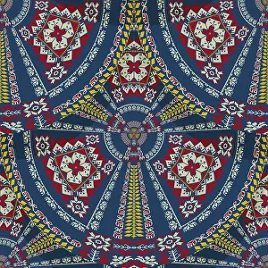 Romanian Embroidery Pattern Prints: Romanian embroidery seamless pattern vector design