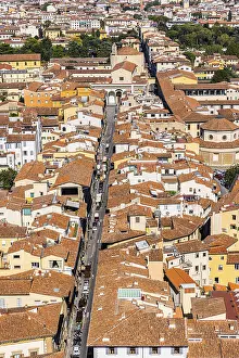 Tuscany Cityscape Photography Prints: Above the rooftops of Florence