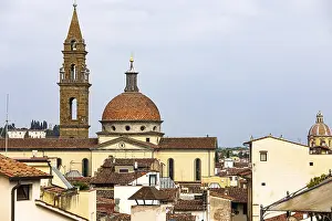 Empty Sacred Buildings Europe Prints: Above the rooftops of Florence