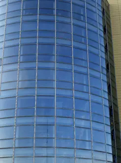 Southern Germany Architecture Prints: Round office tower in Muhlacker
