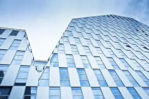 Prints of Rows of windows of a modern building, Prague, Czech Republic Heritage Site Prints: Rows of Windows Modern Building Print, Prague