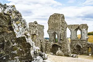 Corfe Castle Ruins Prints: Ruins of Corfe Castle, Wareham