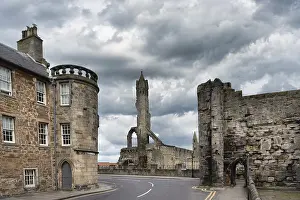 St Andrews Prints: Ruins of St Andrews Cathedral Print, St Andrews, Scotland