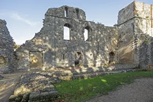 Prints of Ruins, Wolvesey Castle, Winchester, Hampshire, England, United Kingdom Winchester Prints: Wolvesey Castle Ruins Print, Winchester, Hampshire