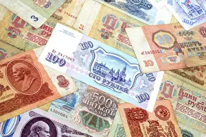 Foreign Currency Prints: Russian Ruble