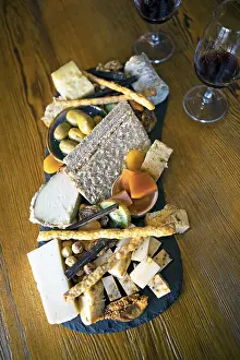 Turkish Food Photography Prints: Rustic starter platter, Turkey