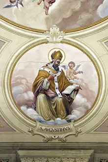Deserted Landscape Art Prints: Saint Augustine of Hippo