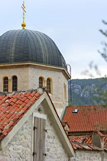 Prints of Saint Nicholas Church in Kotor, Montenegro close-up Montenegro Prints: Saint Nicholas Church in Kotor Print