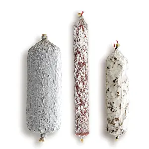 Studio Shot Food Still Life Prints: Salamis