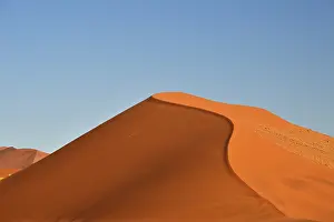 Sossusvlei National Park Prints: Sand dune in the evening light