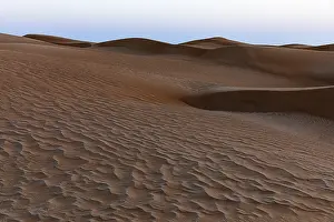 Rub Al Khali Sand Dune Prints: Sand structure formed by the wind