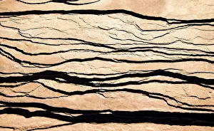 US Travel Photography Prints: Sandstone rocks, structure, detail