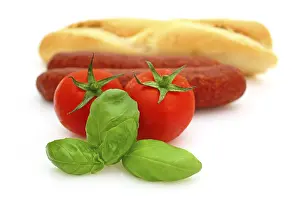 Deserted Butcher Shop Prints: Sausage