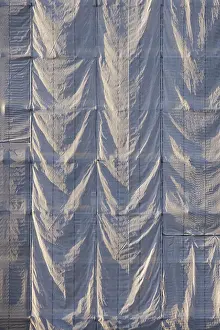 Scaffolding In Europe Prints: Scaffolding with cladding, Germany