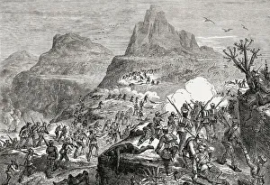 Historic Battle Scene Prints: Scene from the Cape Frontier Wars