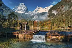 Austrian Landscapes Photography Prints: Schiederweiher im Herbst, Hinterstoder