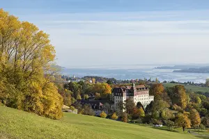 Baden Wurttemberg Castle Prints: Schloss Spitzbart boarding school