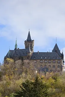 Saxony Anhalt Landmarks Prints: Schloss Wernigerode Castle, Wernigerode