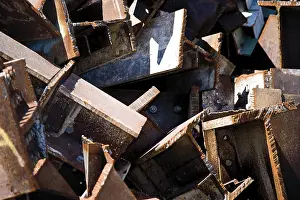 Environmental Protection Through Recycling Prints: Scrap iron