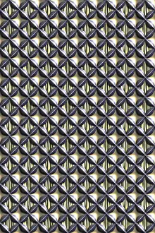 Seamless Metal Background Prints: Seamless tileable metal decorative background pattern