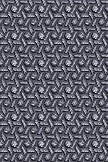 Seamless Metal Background Prints: Seamless tileable metal decorative background pattern