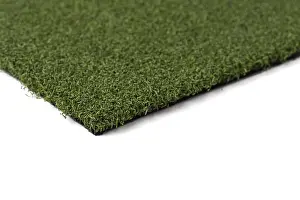 White Background Studio Prints: Section of artificial turf grass on white background