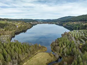 Breisgau Hochschwarzwald Scenery Prints: The Seebach flows into the Titisee