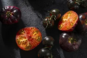 Dew Drop Photography Prints: A selection of heirloom tomatoes