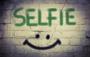 Symbolic Communication Picture Prints: Selfie Concept
