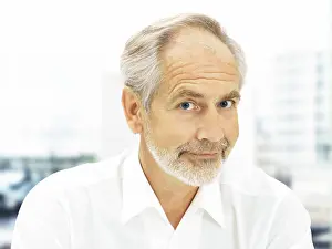 Head Portrait Photography Prints: Senior, friendly expression