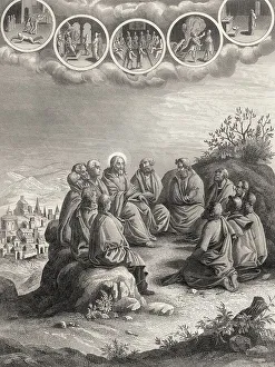 Religious Texts Scripture Prints: Sermon on the Mount, Anger should be restrained