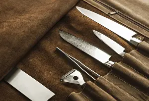Professional Cook Tools Prints: Set of professional cook tools