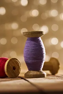Handicraft Tools Prints: Sewing threads