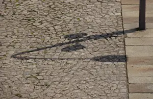European Deserted Landscapes Prints: Shadow of a lantern, Germany