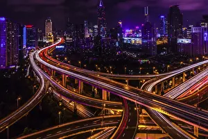 Empty Urban Environment Prints: Shanghai