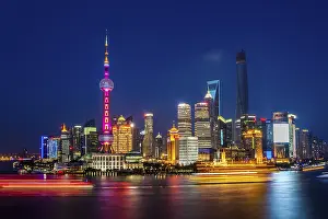 Long Exposure Cityscape Prints: Shanghai