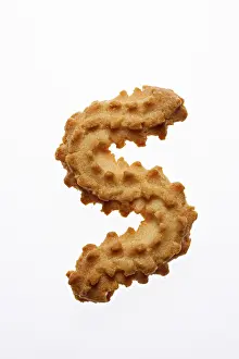 Studio Shot Dessert Prints: Shortbread on white