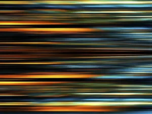 Motion Blur Effect Image Prints: Simple stripe background with metallic luster and motion blur effect