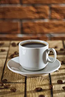 Coffee Cup Prints: Single cup with coffee
