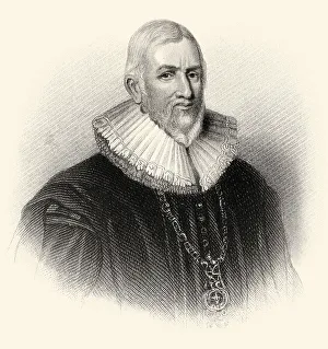 Northern Europe Illustration Prints: Sir Hugh Myddelton oder Middleton, 1