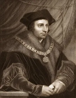 Thomas More Portrait Prints: Sir Thomas More, Thomas Morus or More